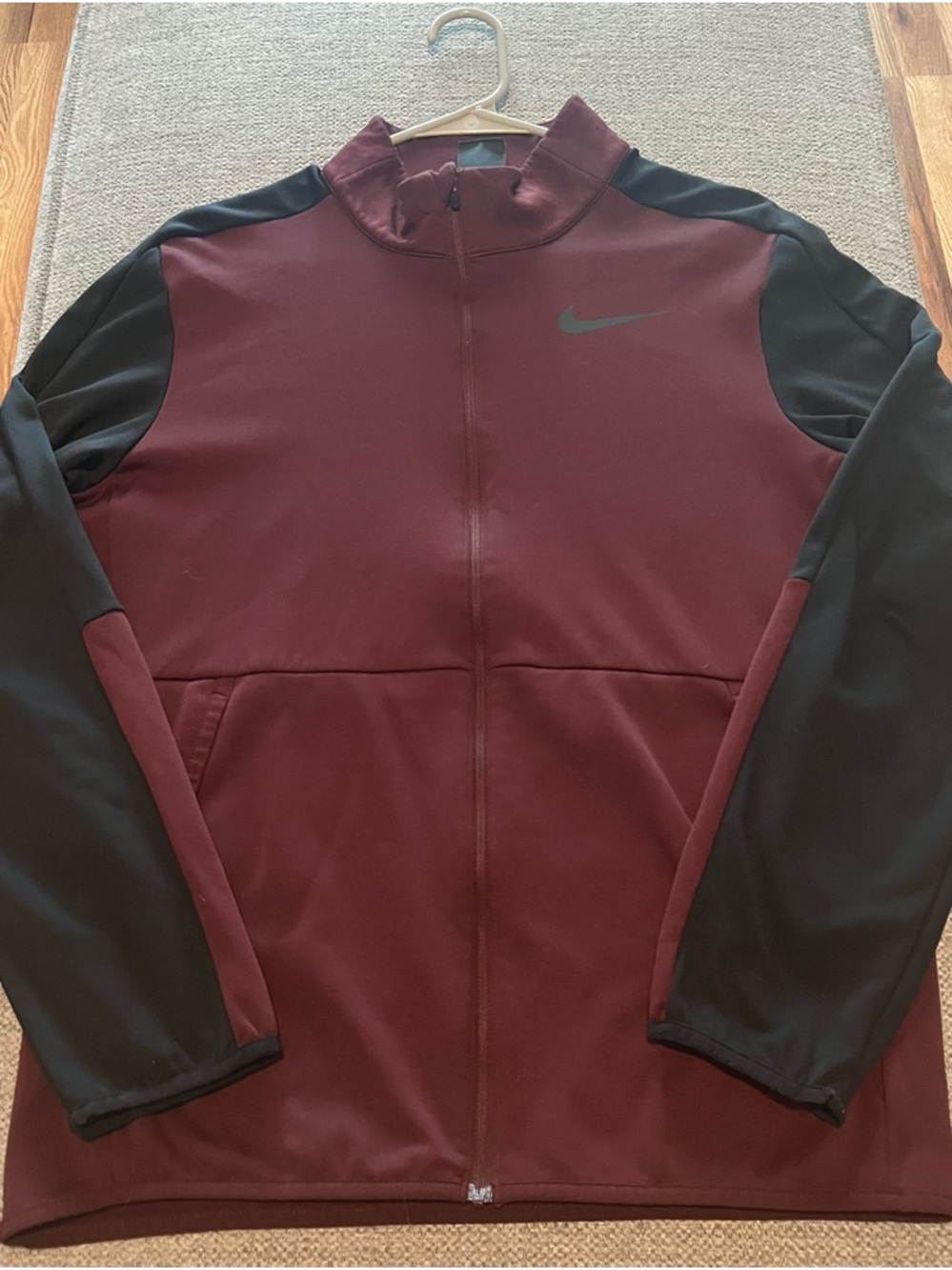 Nike Men's Dri Fit Zip Up Jacket Size S